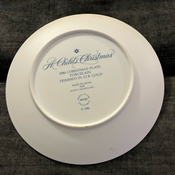 😀3 for $35./1986 Christmas Collector plate - Picture 3 of 3